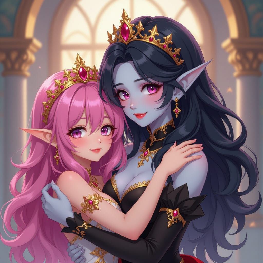 Embracing Women in 3D Anime Style