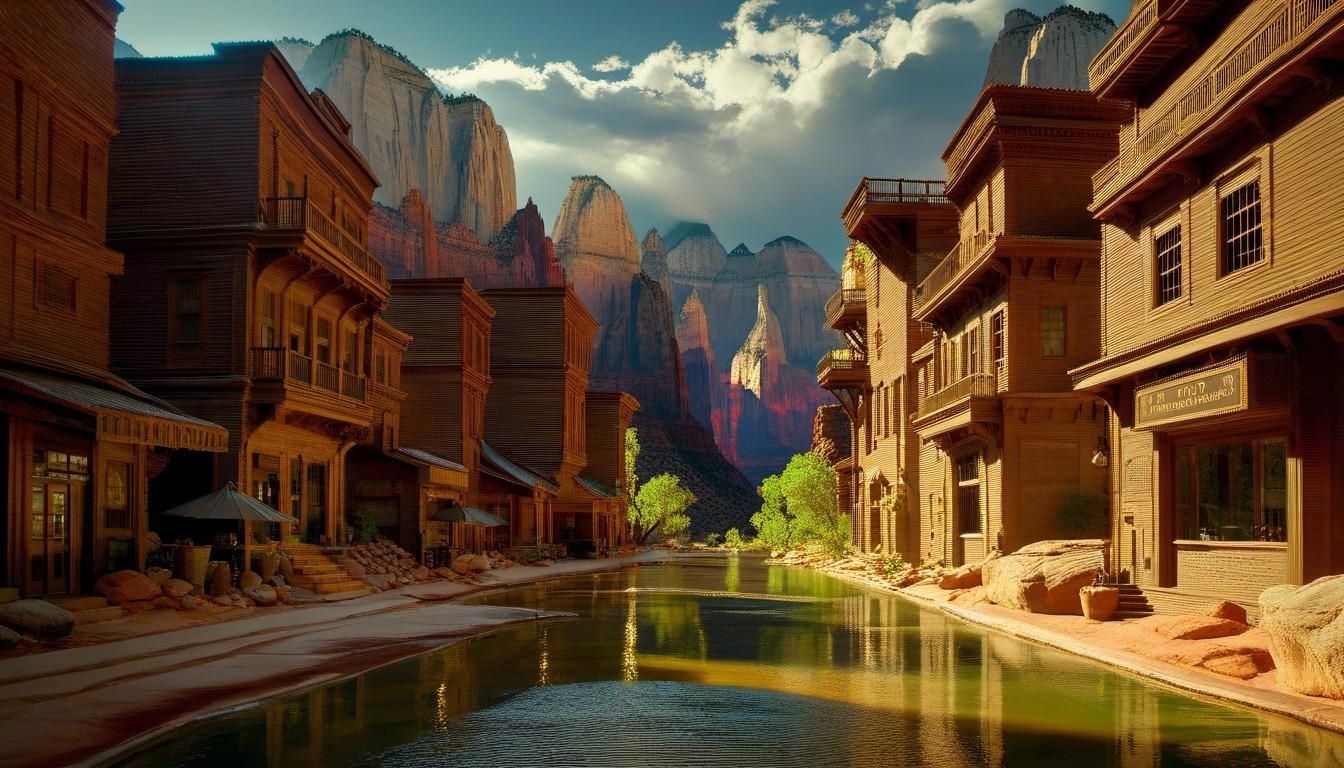 Zion National Park Desert Landscape Fine Art Photography