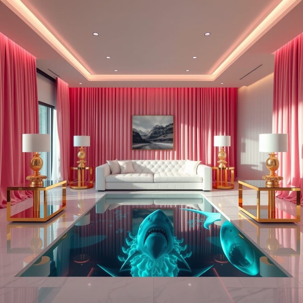 Luxurious Velvet Oasis with Breathtaking Subterranean View