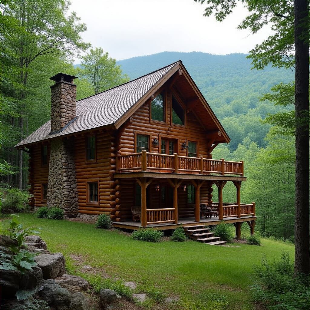 Fabulous Log Chalet in the Appalachians