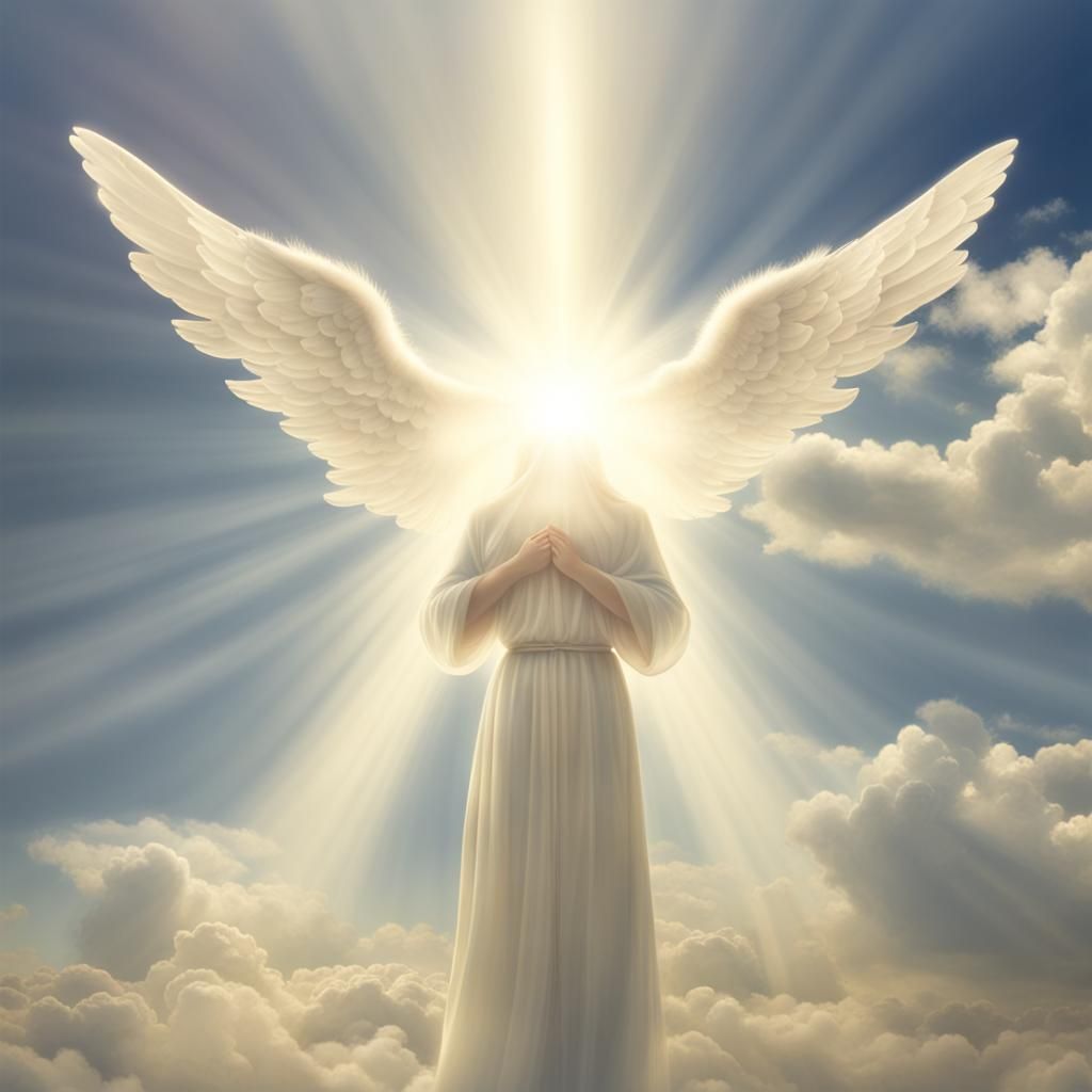 Angels in Heavenly Sunshine