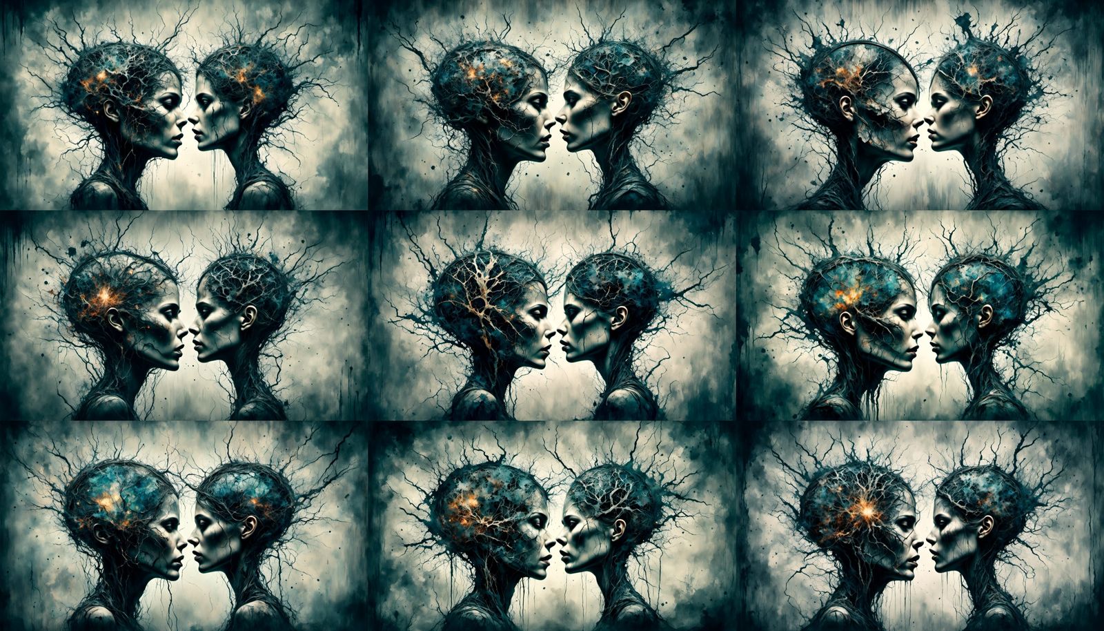 PTSD Patient's Reflection: Brain Synapsis Visualized