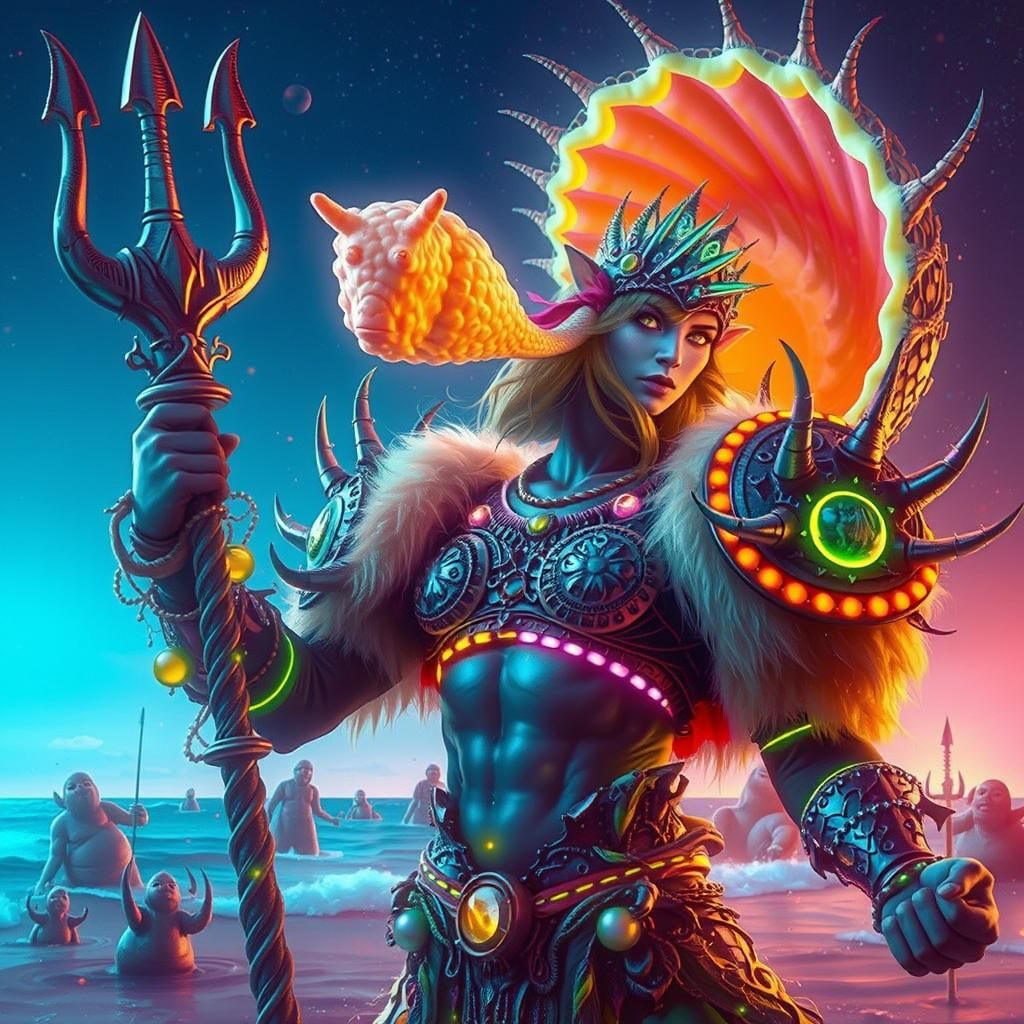 Warrior Queen of the Sea: A Mystical Vision