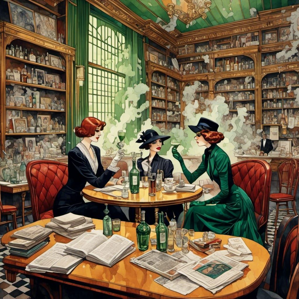 At The Existential Cafe