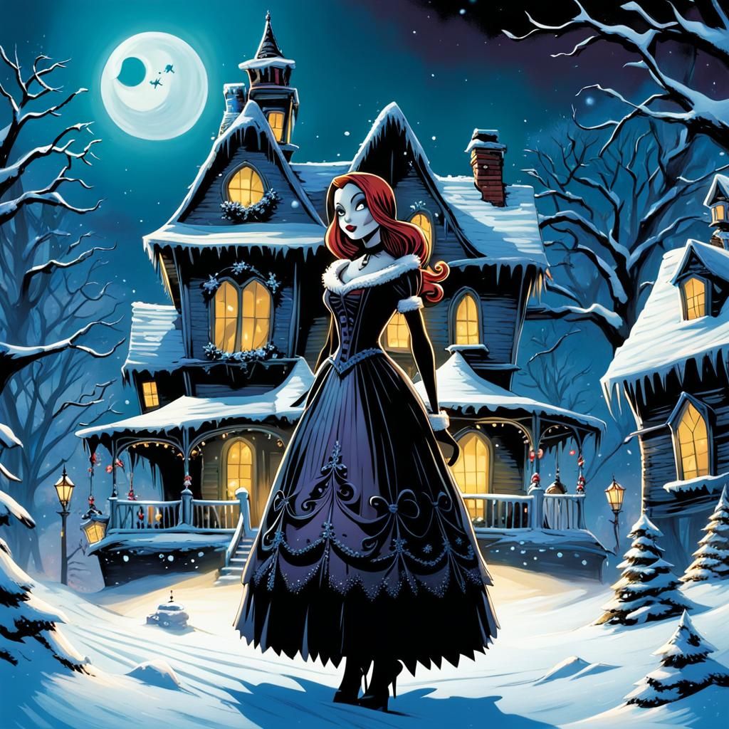 Sally's Christmas Nightmare: A Disney Pixar Comic