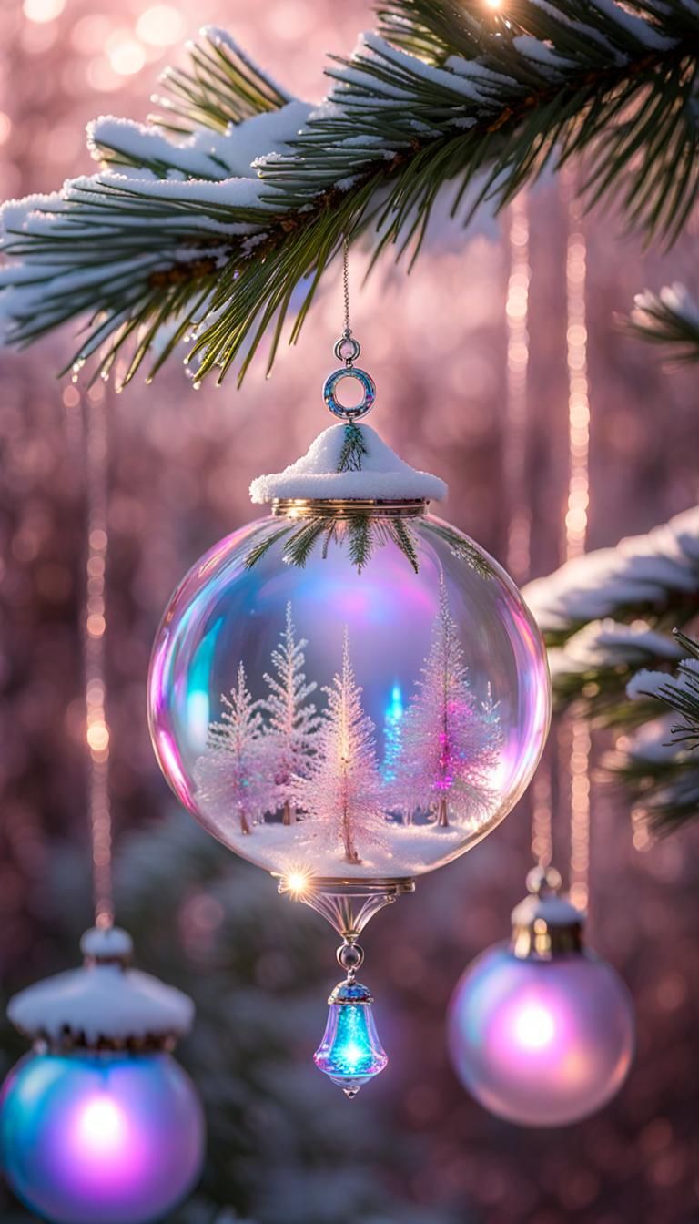 Holographic Peacock in Winter Wonderland: Holo-Prismatic Lig...