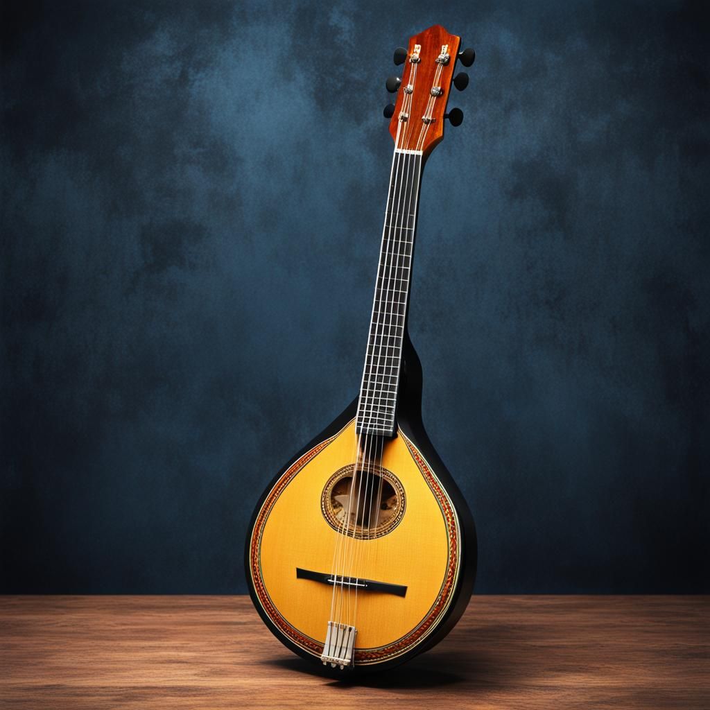 AI Image of a Bouzouki