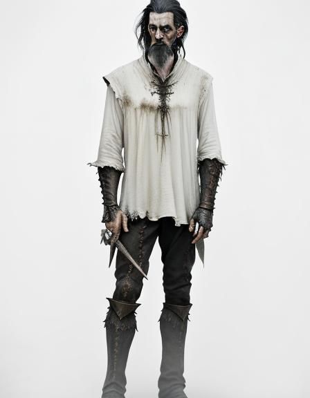 Saruman's Ruffians in Dark Fantasy Illustration