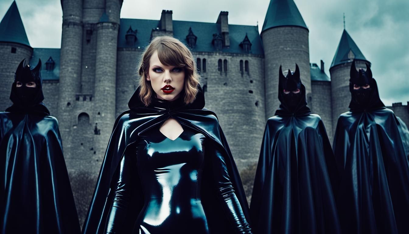 Latex Vampire Taylor Swift Cinematic Film Still