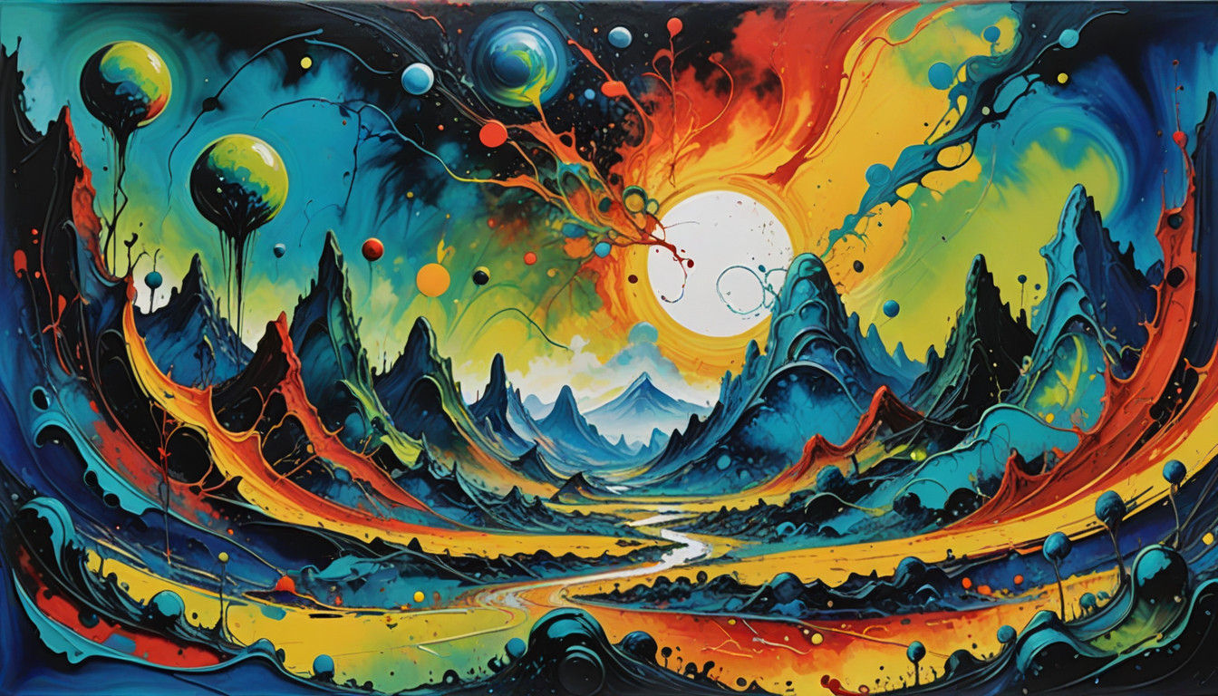 Cosmic Surrealist Odyssey