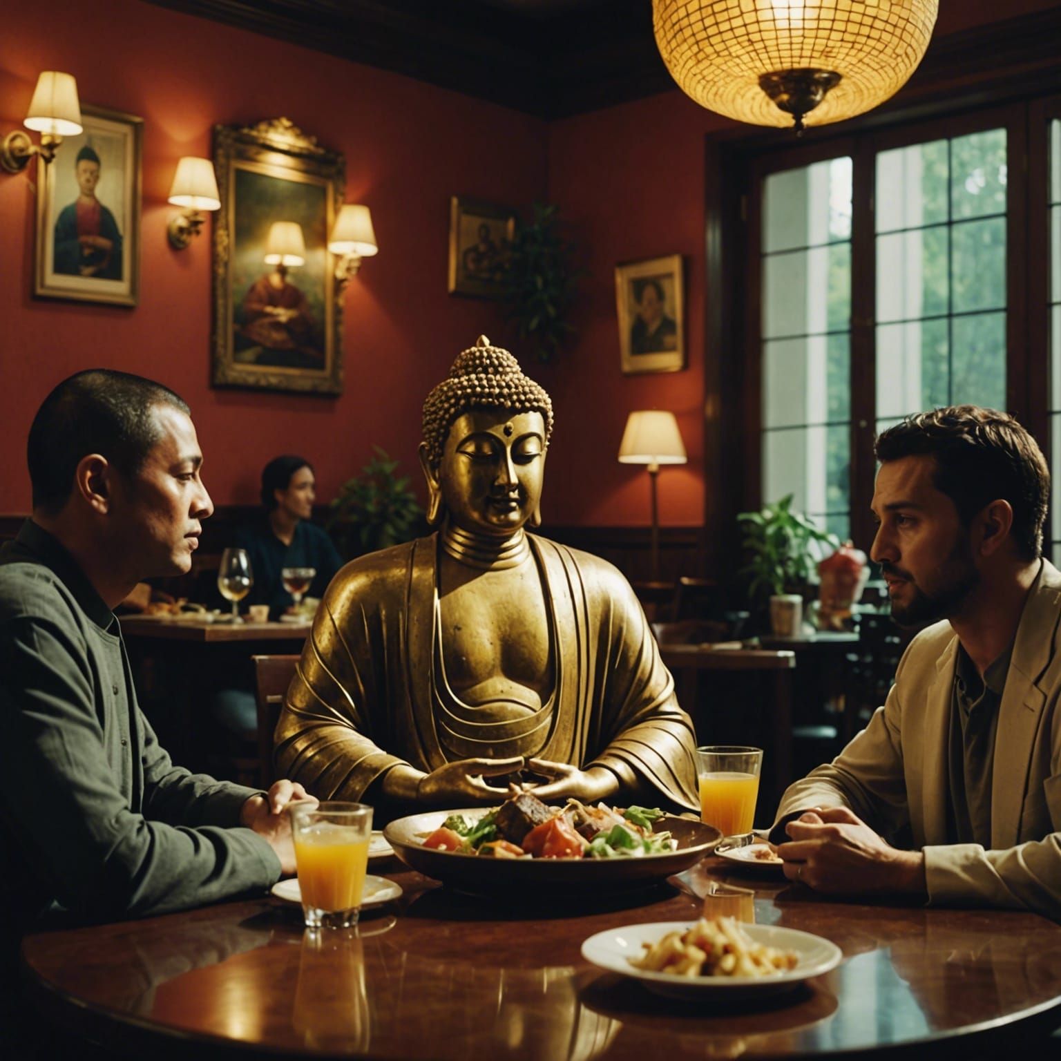 Buddha, Yahweh, and Allah Converse Realistically