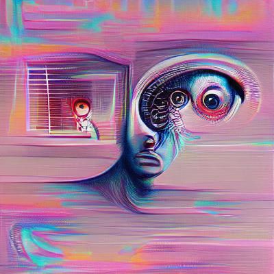 Visualizing Paranoia: An AI Generated Concept