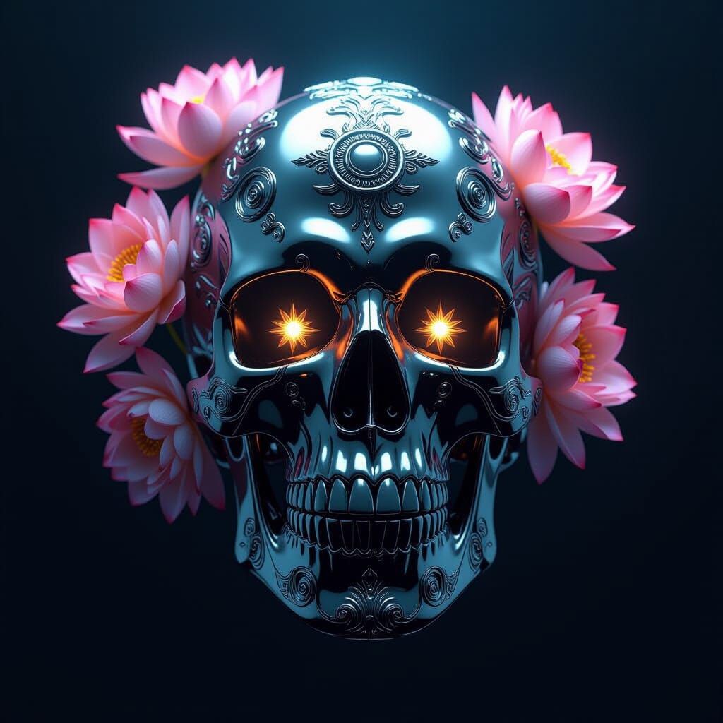 Chrome Skull