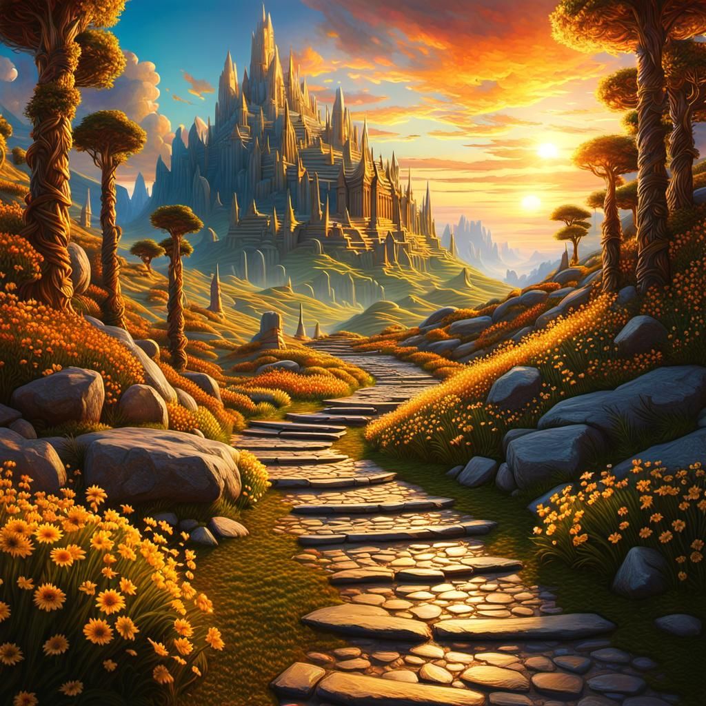 Pathway to Valhalla in Magical Fantasy Realism