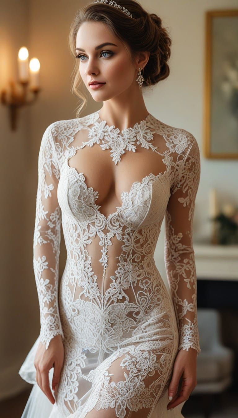 Voluptuously Sensuous: Wedding in Lace Edition