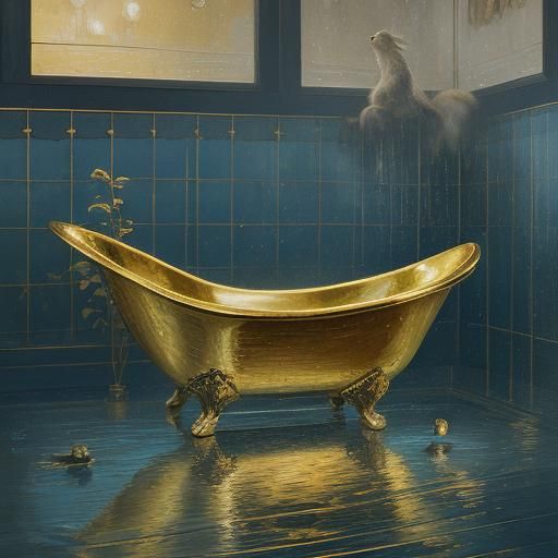 Bulbul the Rabbit: Northern Renaissance Bathhouse Scene