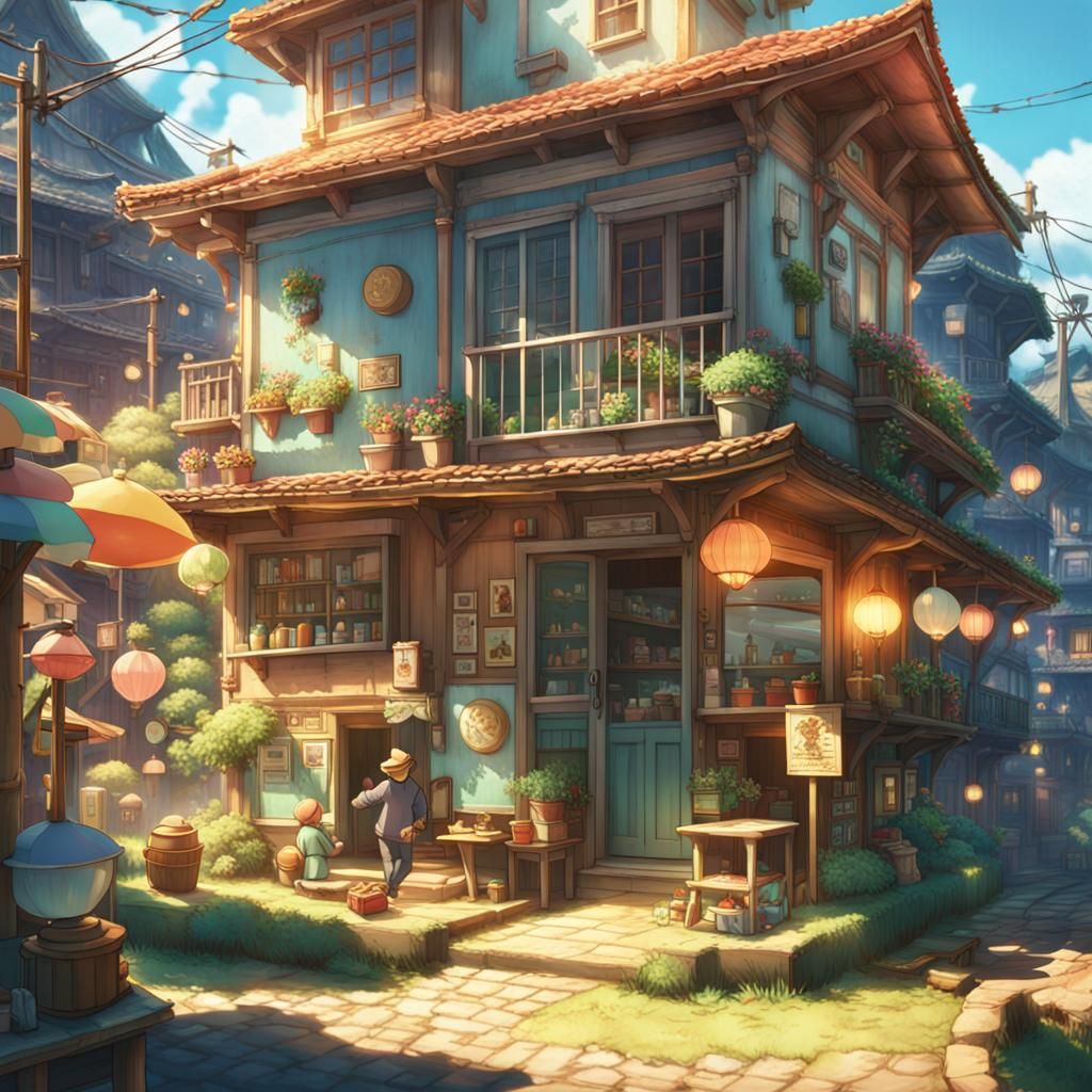 Photorealistic Video Game Concept Art with Natural Lighting