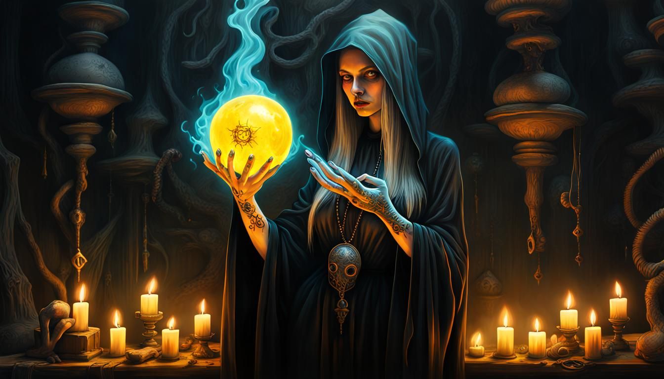 A Sinister Connection: The Dark Alliance of Sorceress Mordris and Demon Desmonia