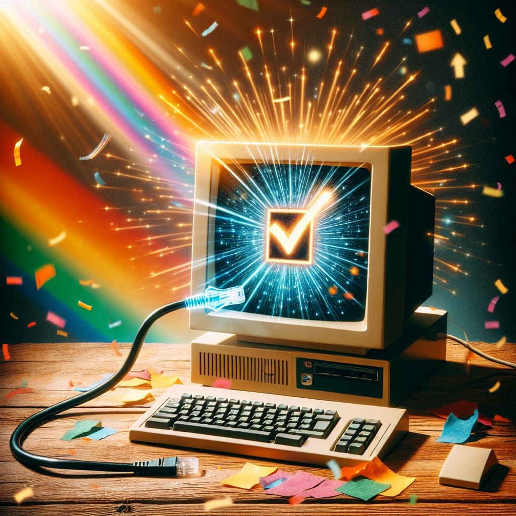 Internet Connectivity Returns: A Symbolic Image