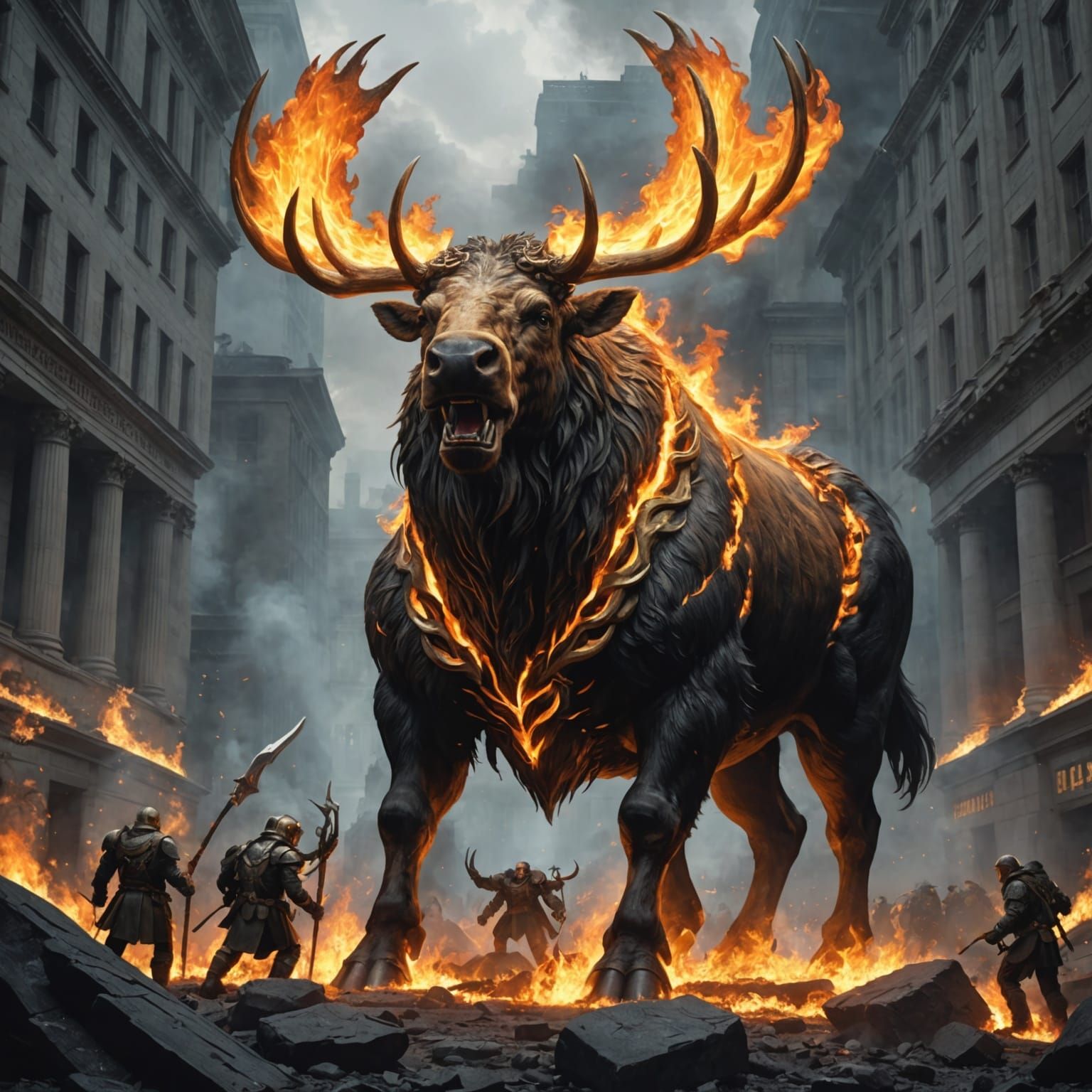 PrometheMoose Steals Fire from Olympus