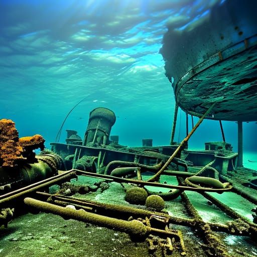 Mermaid Finds Shipwrecks in Ocean Graveyard