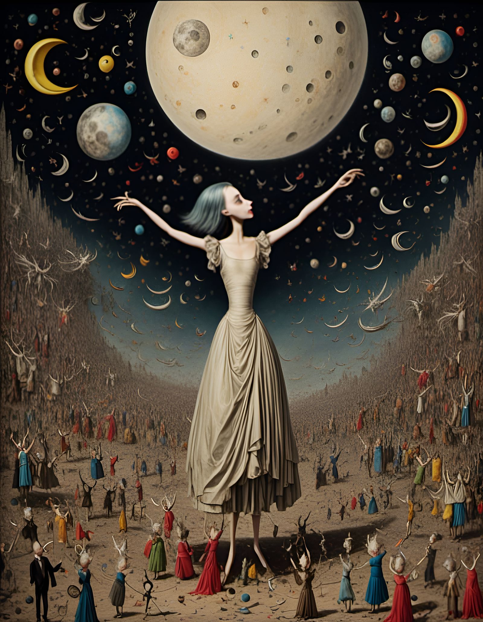 Moon Celebration Dance Inspired by Ernst and Ballen