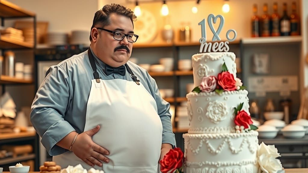 Realistic Pastry Chef Creates Exquisite Wedding Cake Masterp...