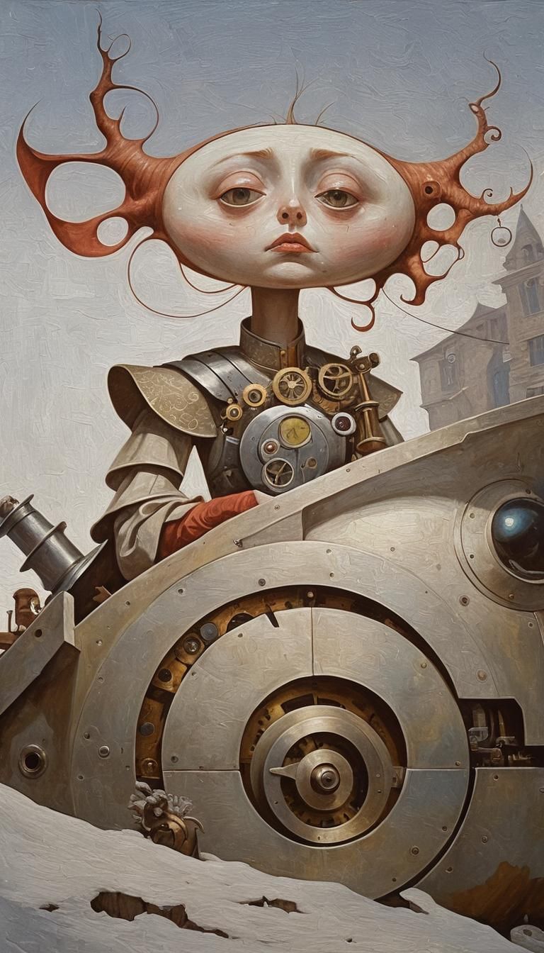 Gothic Portrait of the Watchmaker's Daughter