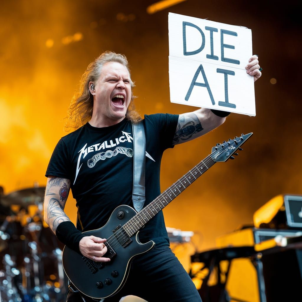 Lars Ulrich of Metallica is on the warpath