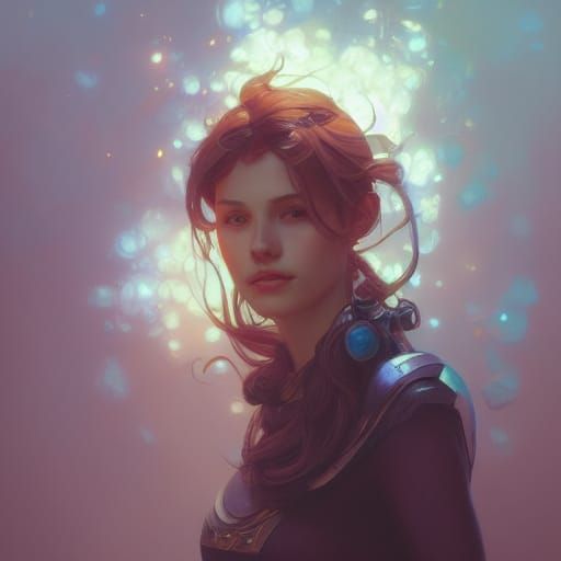 Hyperdetailed Portrait with Dynamic Lighting