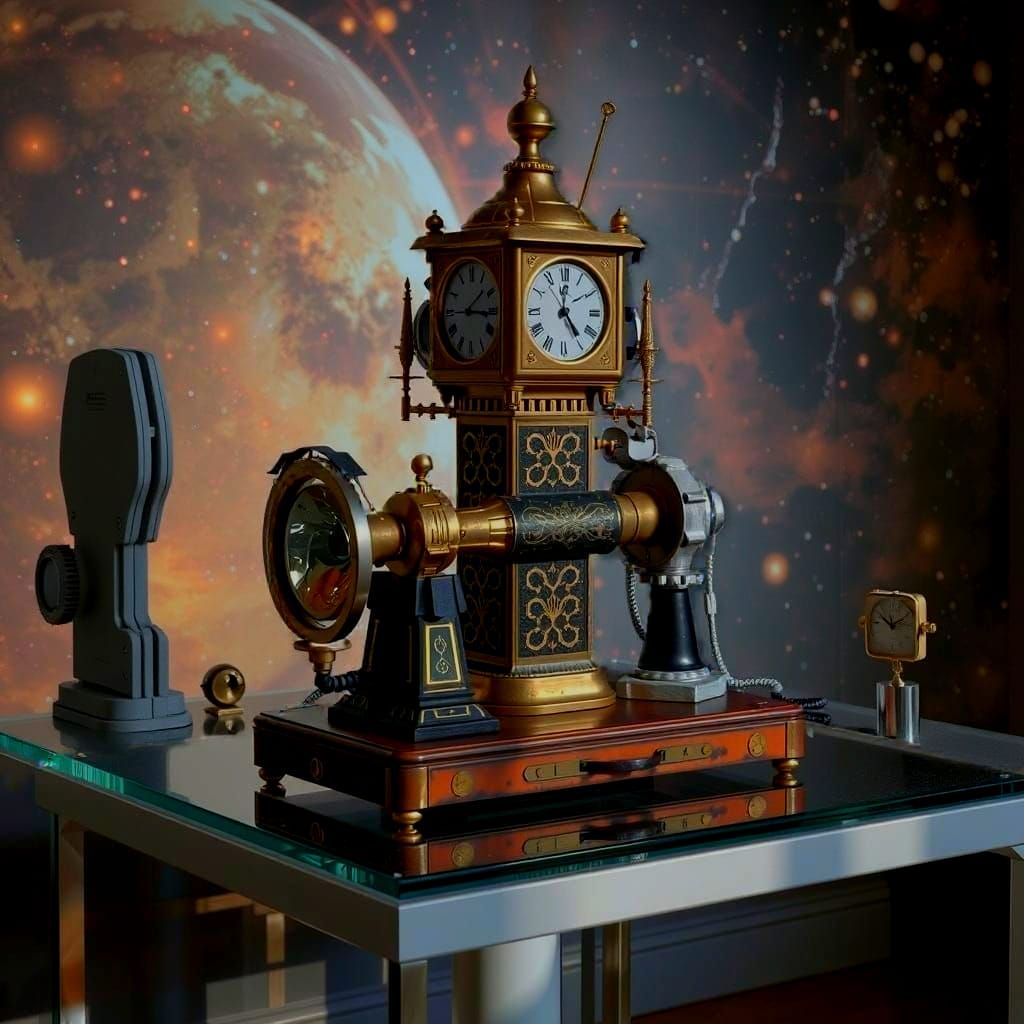 Exotic Astral Landscape CGI Masterpiece in Tetradic Colors