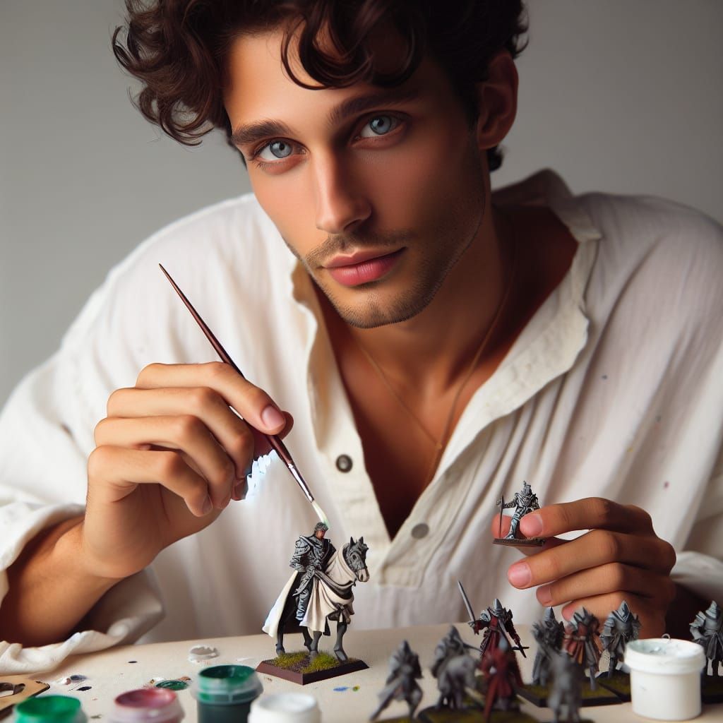 The Miniature Painter
