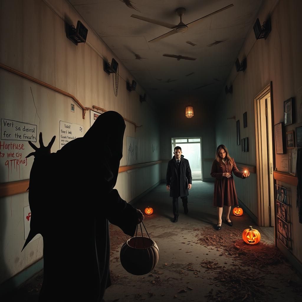 Vampire Trick-or-Treating in Abandoned Hospital