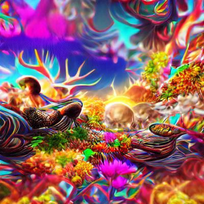 Evoking Peace: A Visual Representation of Calm