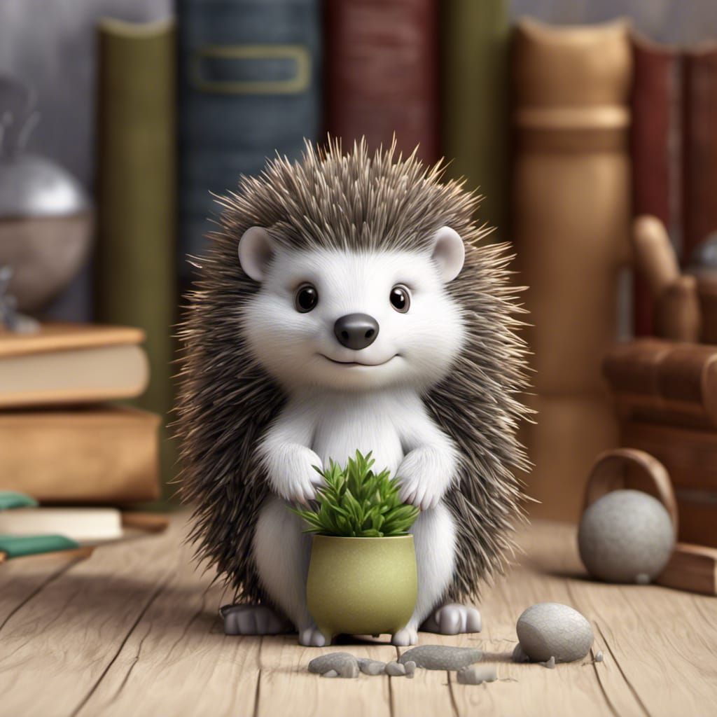 Abel the Baby Porcupine