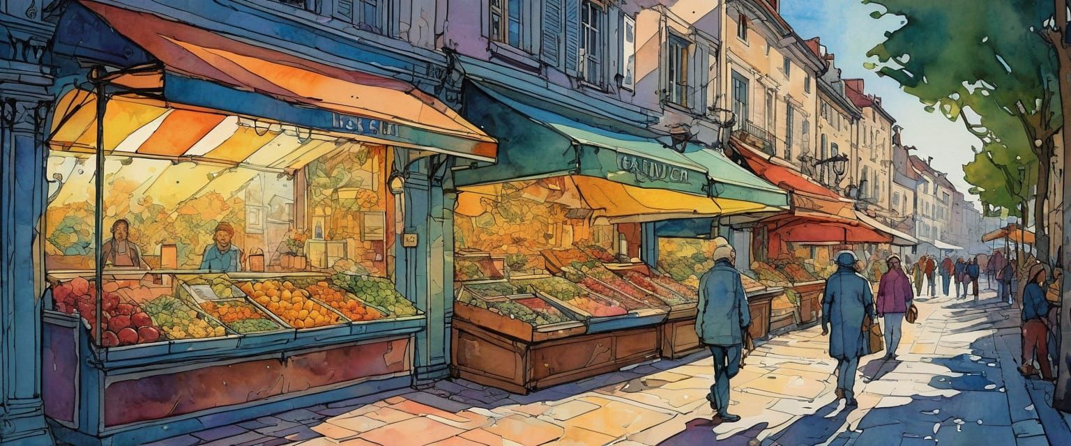 Flower Stall at Sunday Art Market