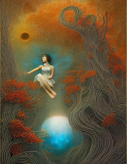 Imagination as Sensory Frequency: Fairytale Mixed Media