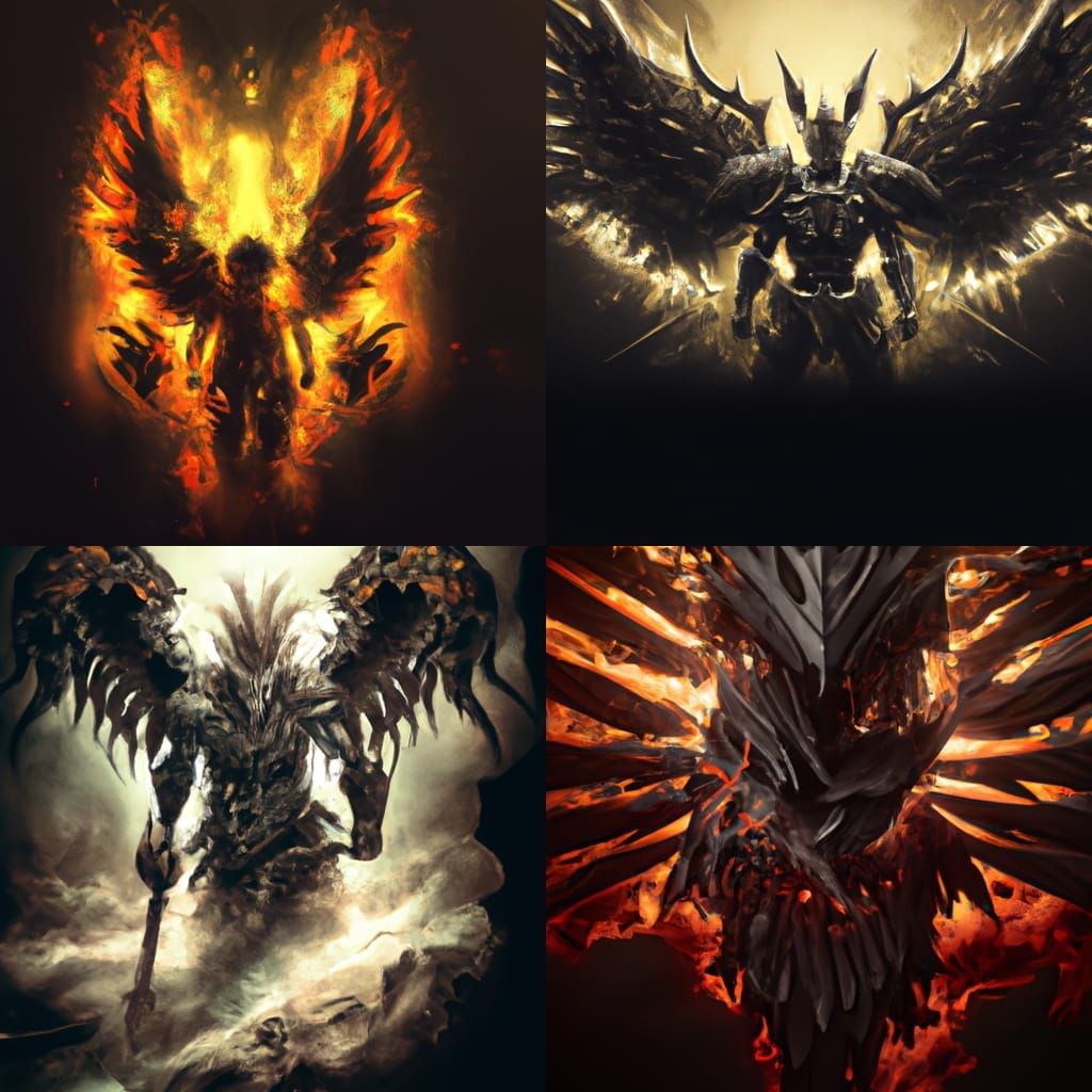 Epic Fallen Deity: Primarch of Blades and Fire