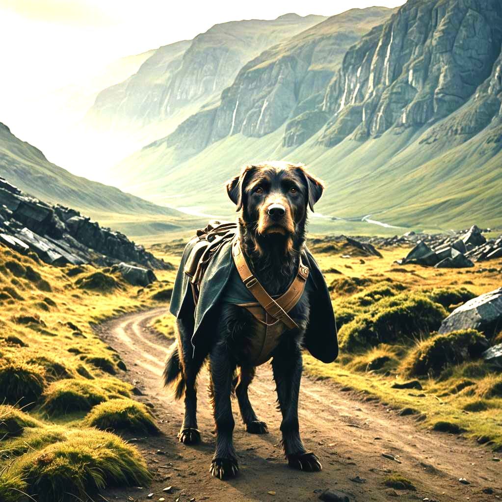 Cinematic Film Still of Seamus