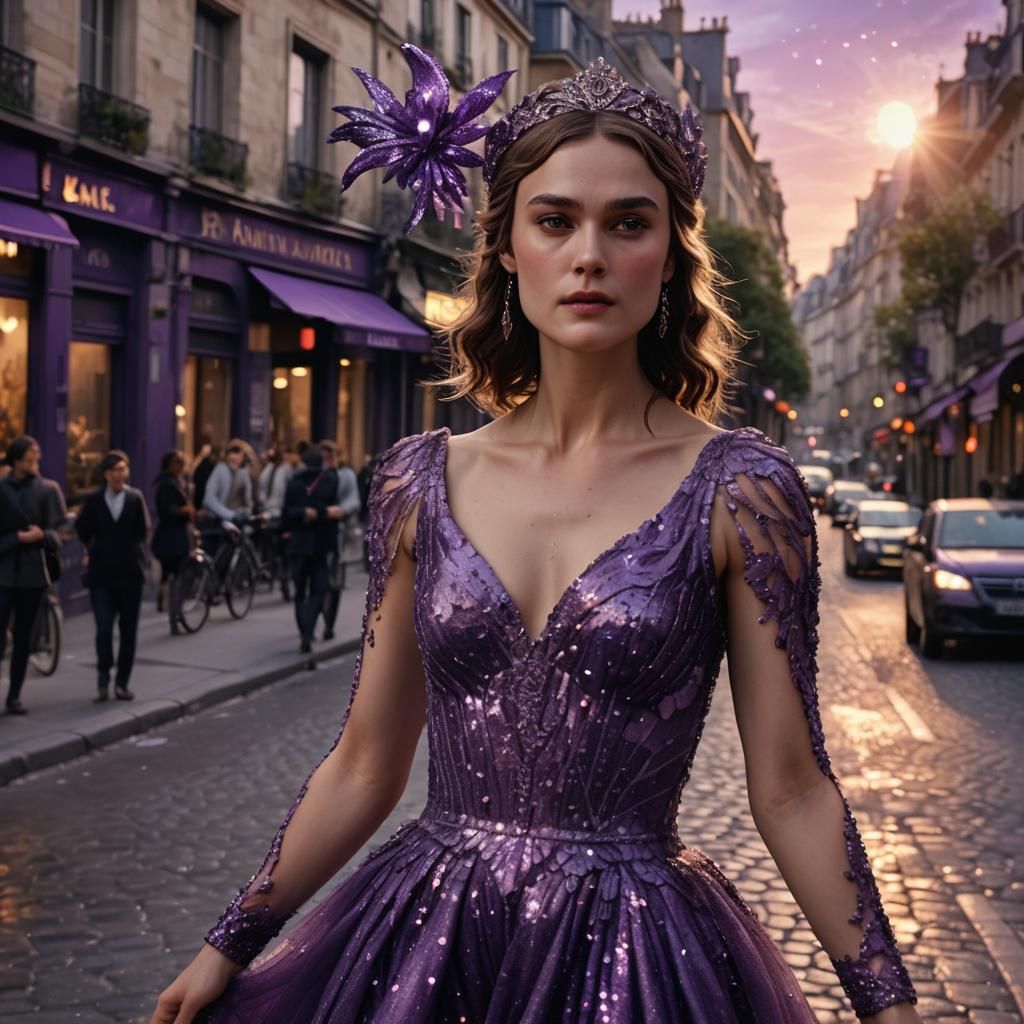 Keira Knightley in Paris: Fantasy Concept Art