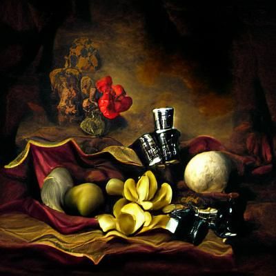Baroque Still Life: Classical Arrangement