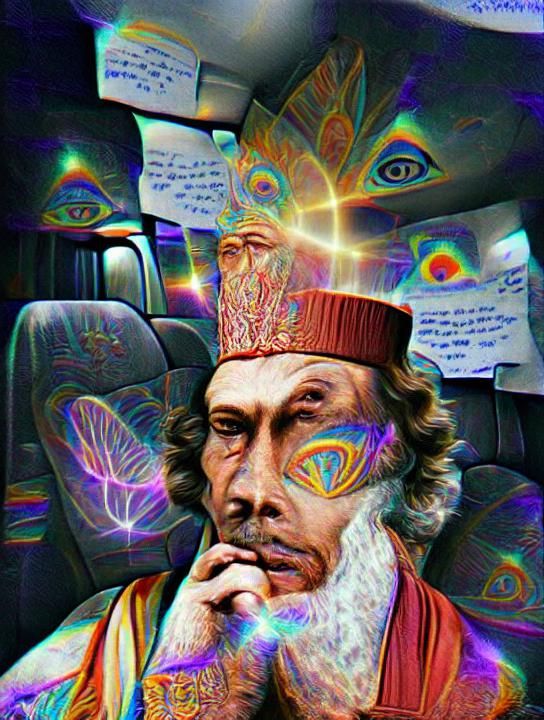 Psychedelic Prophet in Hyperspace Dimension