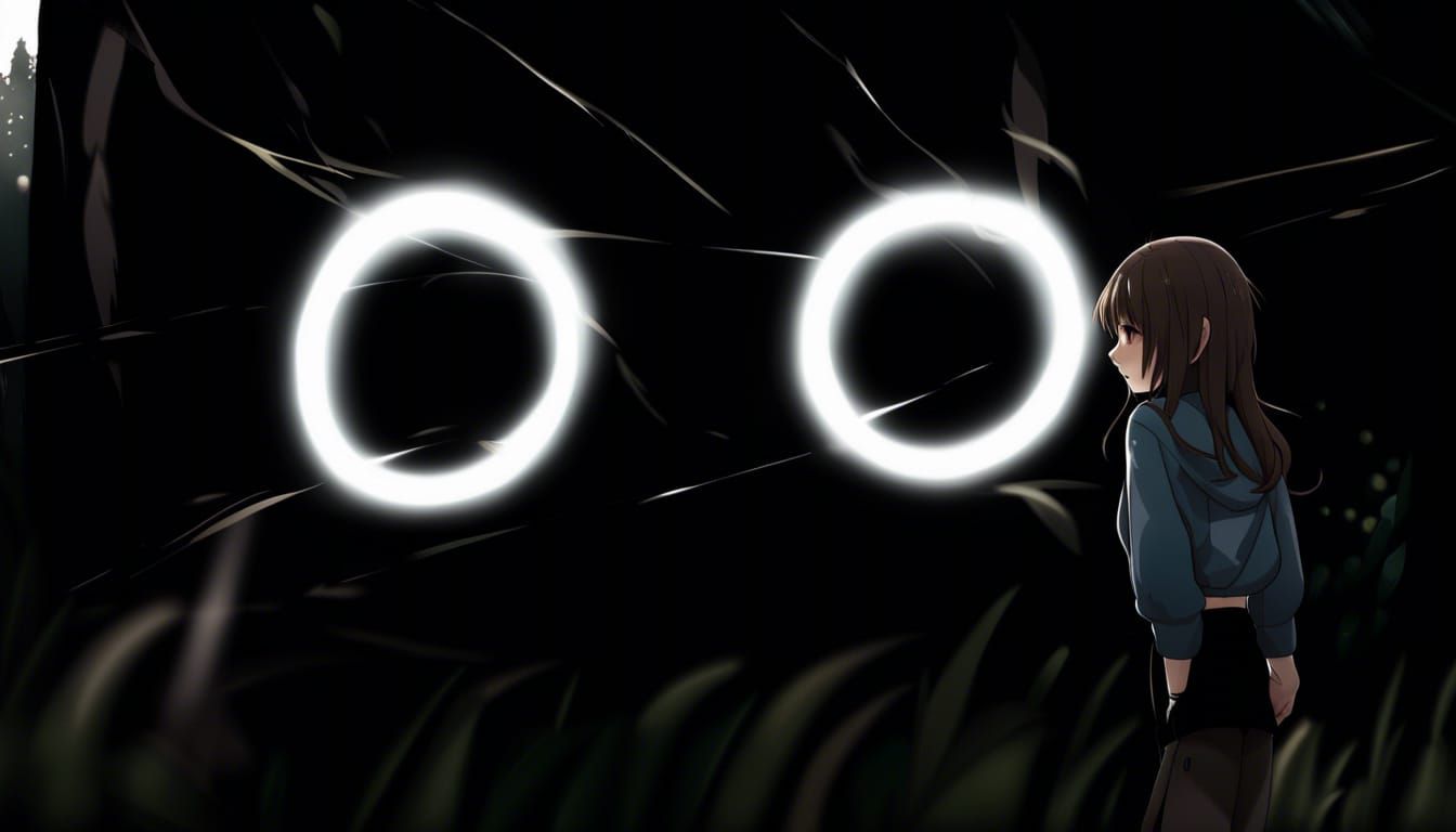 Anime Girl in Crop Top, Manga Key Visual