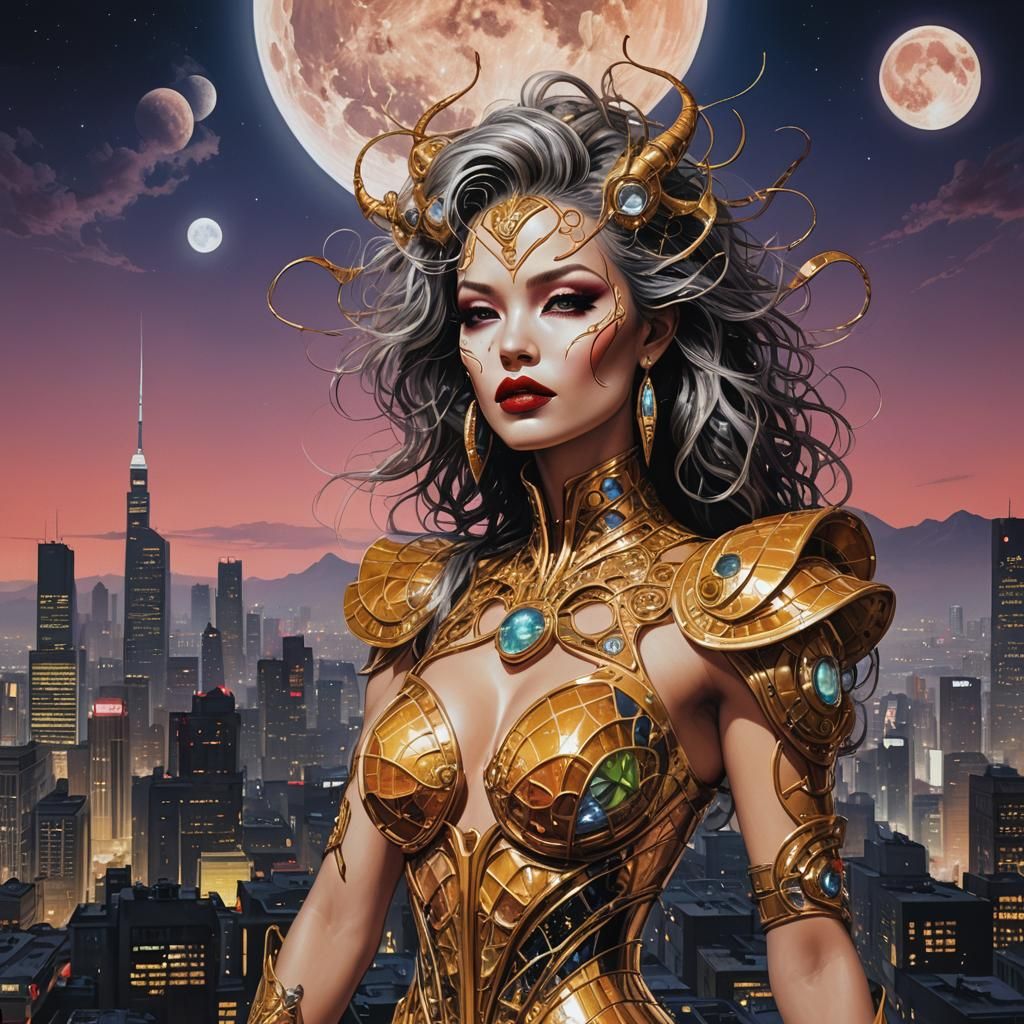 City of Marsport: Art Deco Sci-Fi Metropolis