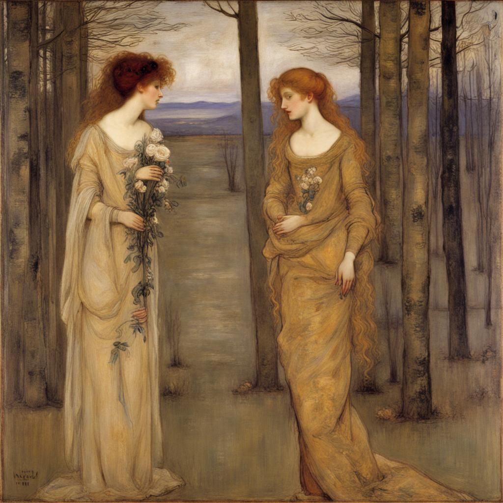 February in a Symbolist Style