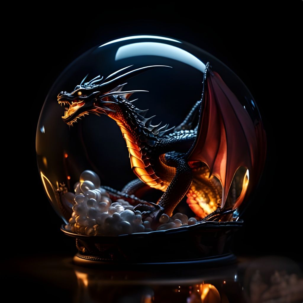 Image of a Dark Dragon