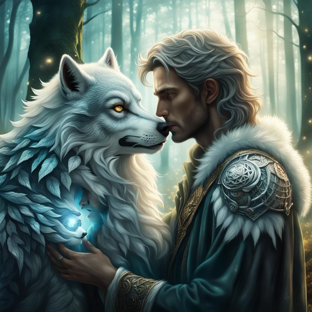 Whispers of Twilight: An Enchanted Love in Etherspace