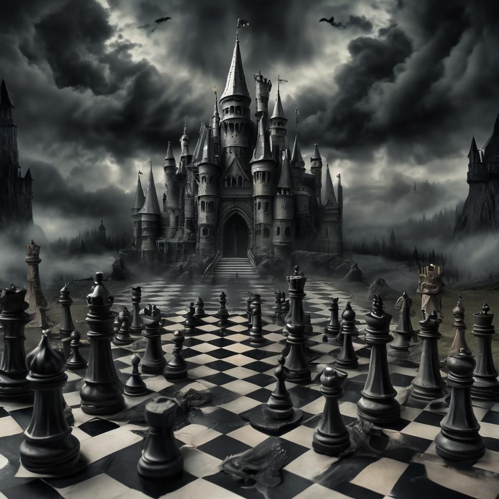 Vampire Despair: Twisted Castle Chess Nightmare