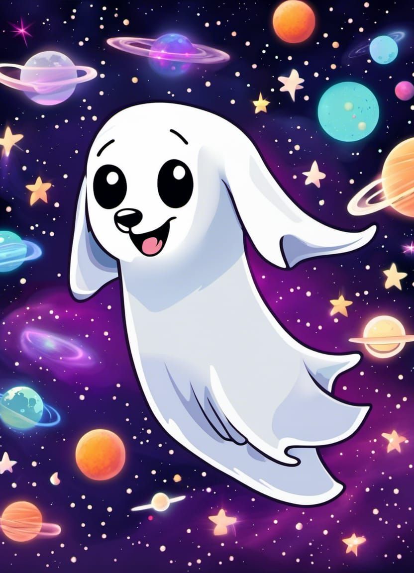 Doggy Space Ghost