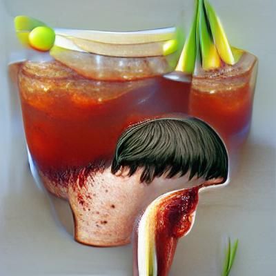 Bowl-Cut Bloody Mary: An AI Interpretation